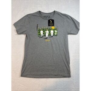 Baseballism x Field of Dreams Men's Sz L Gray Short Sleeve Baseball Shirt NWT